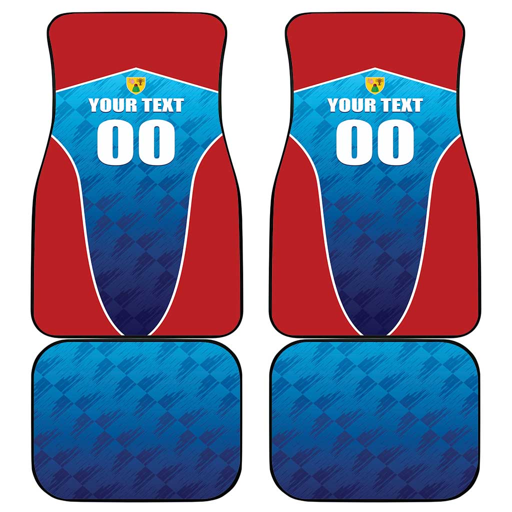 Turks and Caicos Islands Rugby Car Mats TCI Team Come On