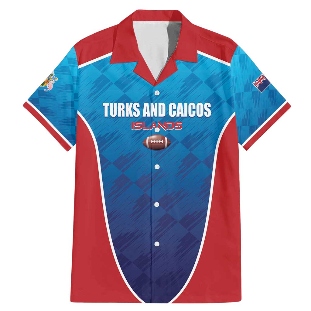 Custom Turks and Caicos Islands Rugby Family Matching Mermaid Dress and Hawaiian Shirt TCI Team Come On