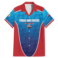 Custom Turks and Caicos Islands Rugby Family Matching Mermaid Dress and Hawaiian Shirt TCI Team Come On