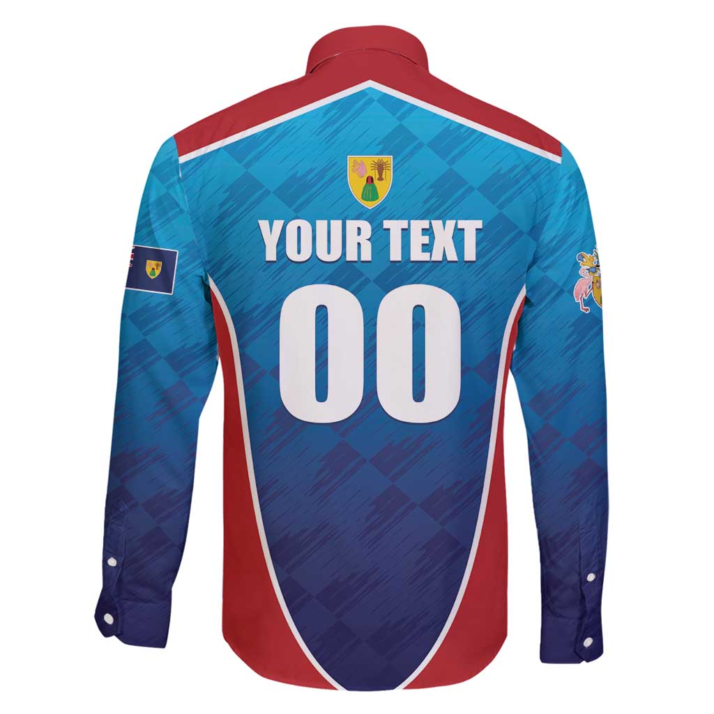 Custom Turks and Caicos Islands Rugby Family Matching Mermaid Dress and Hawaiian Shirt TCI Team Come On