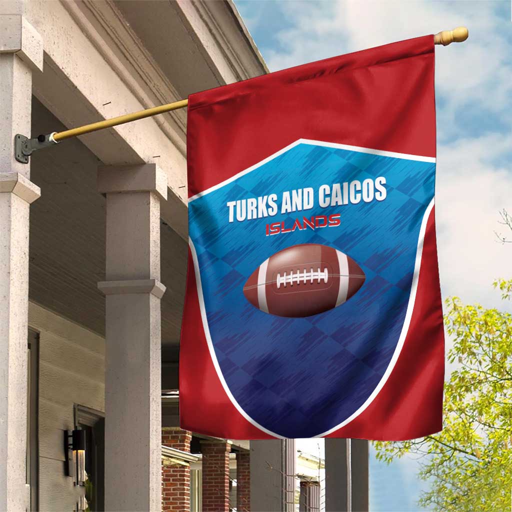 Turks and Caicos Islands Rugby Garden Flag TCI Team Come On