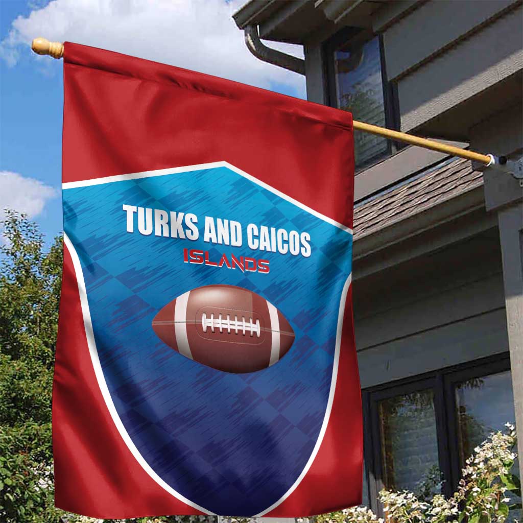 Turks and Caicos Islands Rugby Garden Flag TCI Team Come On