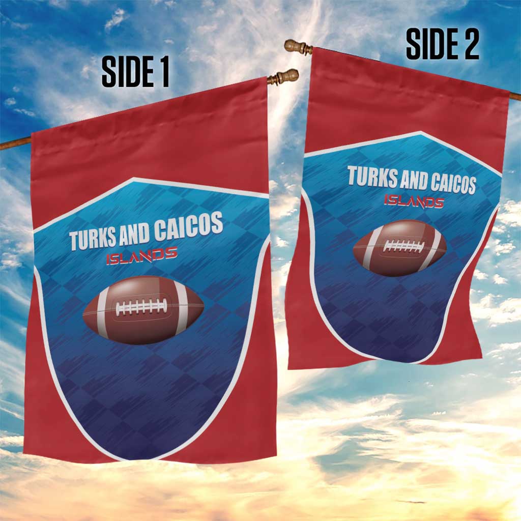 Turks and Caicos Islands Rugby Garden Flag TCI Team Come On