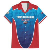 Custom Turks and Caicos Islands Rugby Hawaiian Shirt TCI Team Come On