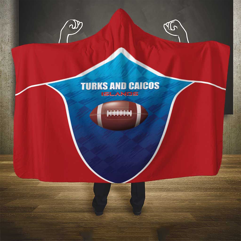 Turks and Caicos Islands Rugby Hooded Blanket TCI Team Come On