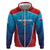Custom Turks and Caicos Islands Rugby Hoodie TCI Team Come On