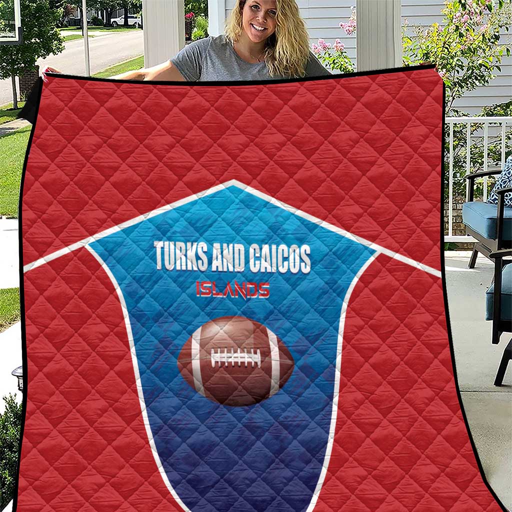 Turks and Caicos Islands Rugby Quilt TCI Team Come On