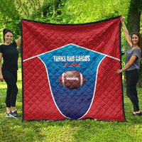 Turks and Caicos Islands Rugby Quilt TCI Team Come On