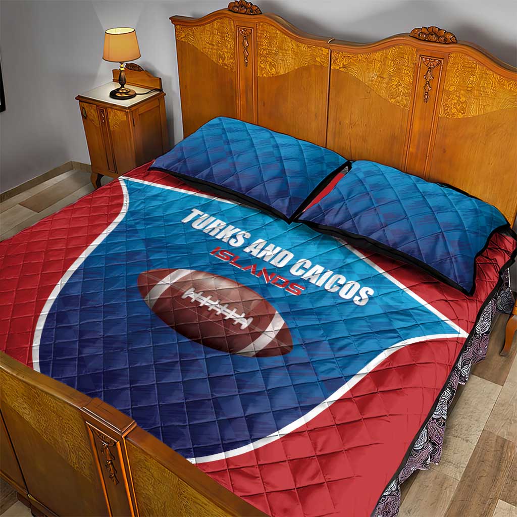 Turks and Caicos Islands Rugby Quilt Bed Set TCI Team Come On