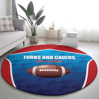 Turks and Caicos Islands Rugby Round Carpet TCI Team Come On