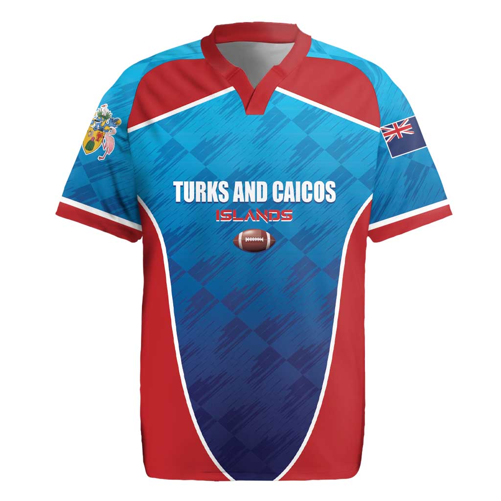 Custom Turks and Caicos Islands Rugby Rugby Jersey TCI Team Come On