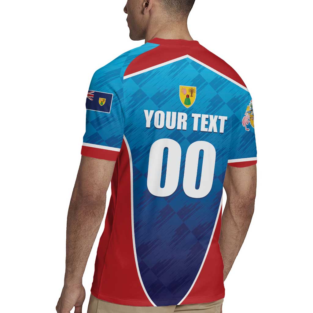 Custom Turks and Caicos Islands Rugby Rugby Jersey TCI Team Come On