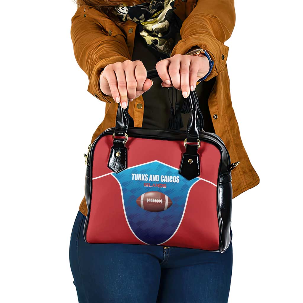 Turks and Caicos Islands Rugby Shoulder Handbag TCI Team Come On