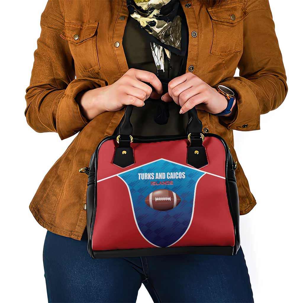 Turks and Caicos Islands Rugby Shoulder Handbag TCI Team Come On