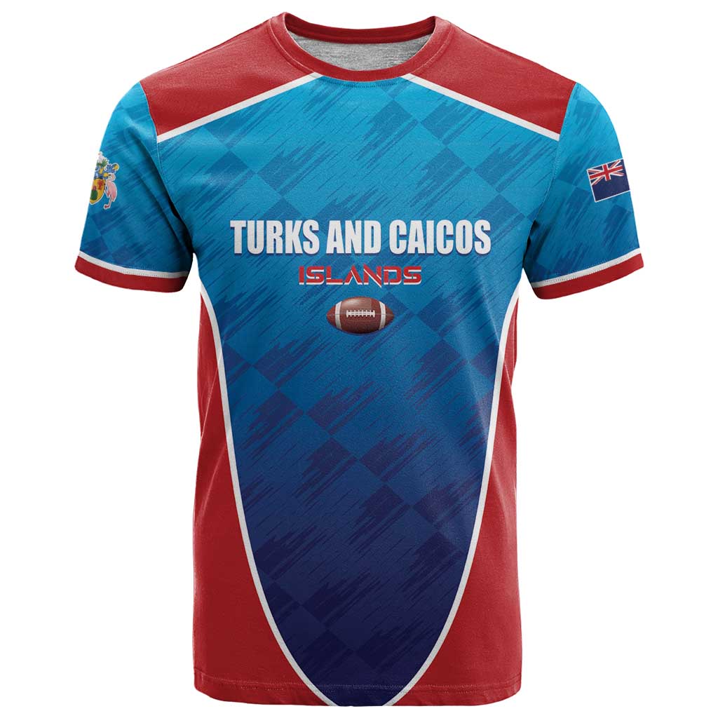Custom Turks and Caicos Islands Rugby T Shirt TCI Team Come On