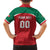 Custom Baseball Mexico Diablos Rojos Family Matching Off Shoulder Maxi Dress and Hawaiian Shirt Red Devils Aztec Pattern