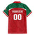 Custom Baseball Mexico Diablos Rojos Family Matching Off Shoulder Maxi Dress and Hawaiian Shirt Red Devils Aztec Pattern