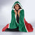 Baseball Mexico Diablos Rojos Hooded Blanket Red Devils Aztec Pattern
