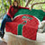 Baseball Mexico Diablos Rojos Quilt Red Devils Aztec Pattern