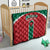 Baseball Mexico Diablos Rojos Quilt Red Devils Aztec Pattern