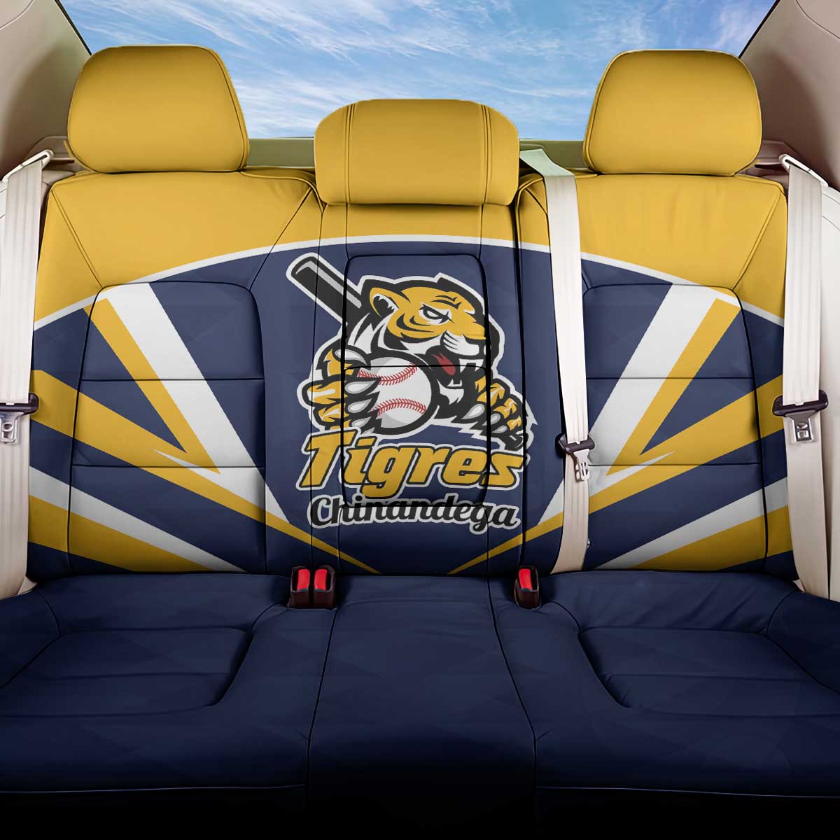 Baseball Tigres Chinandega Back Car Seat Cover Go Nicaragua Boys
