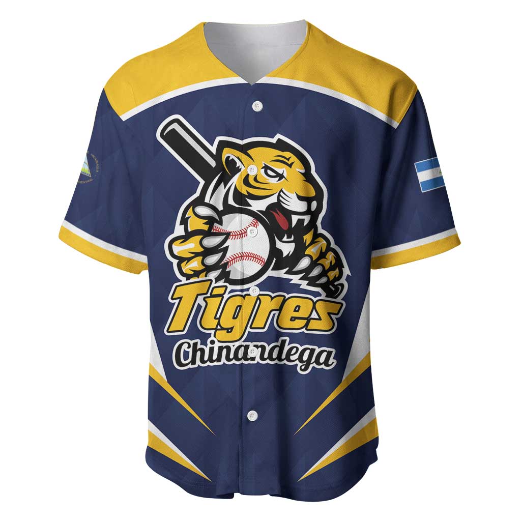 Custom Baseball Tigres Chinandega Baseball Jersey Go Nicaragua Boys