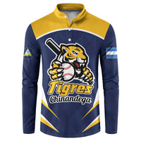 Custom Baseball Tigres Chinandega Button Sweatshirt Go Nicaragua Boys