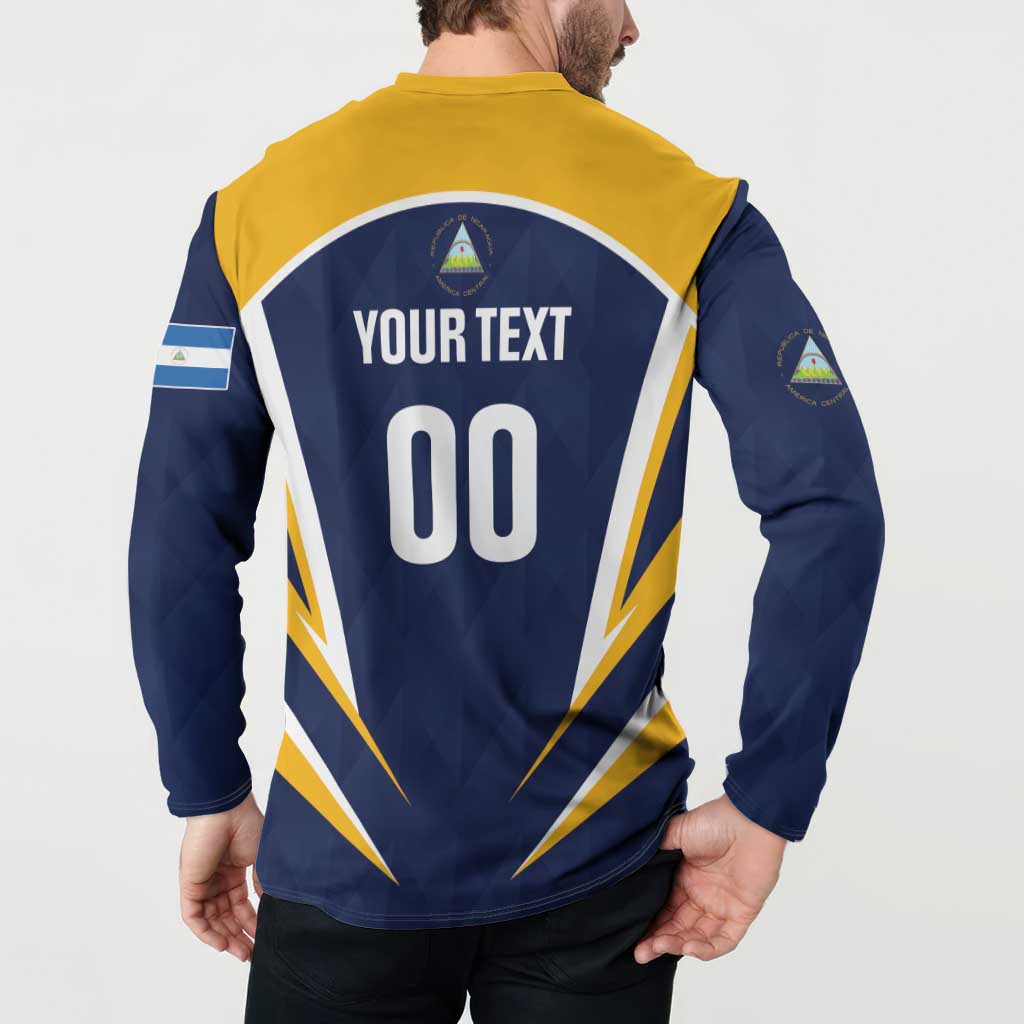 Custom Baseball Tigres Chinandega Button Sweatshirt Go Nicaragua Boys