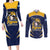Custom Baseball Tigres Chinandega Couples Matching Long Sleeve Bodycon Dress and Long Sleeve Button Shirt Go Nicaragua Boys