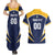 Custom Baseball Tigres Chinandega Couples Matching Summer Maxi Dress and Hawaiian Shirt Go Nicaragua Boys