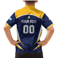 Custom Baseball Tigres Chinandega Family Matching Mermaid Dress and Hawaiian Shirt Go Nicaragua Boys