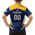 Custom Baseball Tigres Chinandega Family Matching Off The Shoulder Long Sleeve Dress and Hawaiian Shirt Go Nicaragua Boys