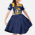 Custom Baseball Tigres Chinandega Family Matching Off Shoulder Maxi Dress and Hawaiian Shirt Go Nicaragua Boys
