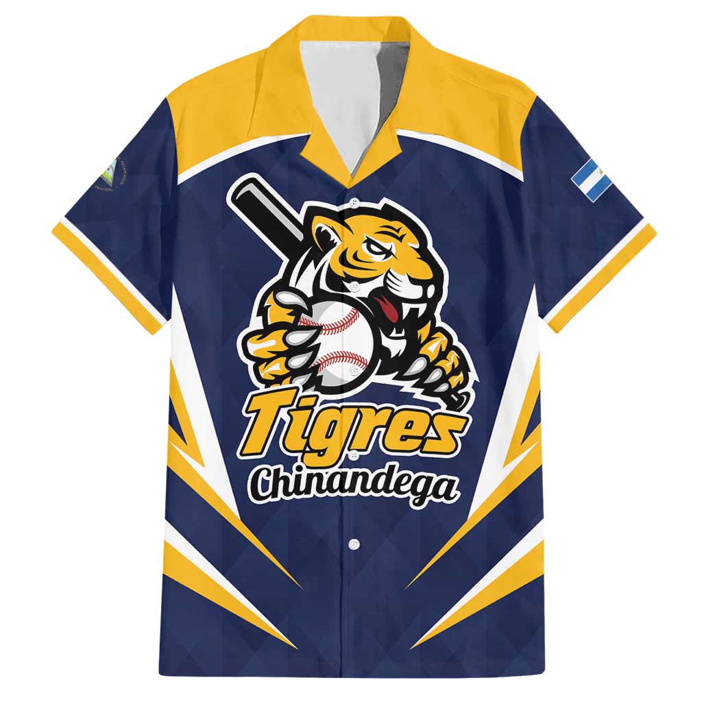 Custom Baseball Tigres Chinandega Family Matching Short Sleeve Bodycon Dress and Hawaiian Shirt Go Nicaragua Boys