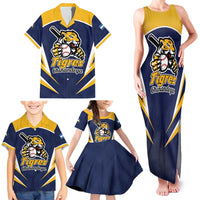 Custom Baseball Tigres Chinandega Family Matching Tank Maxi Dress and Hawaiian Shirt Go Nicaragua Boys