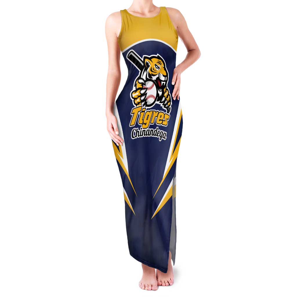 Custom Baseball Tigres Chinandega Family Matching Tank Maxi Dress and Hawaiian Shirt Go Nicaragua Boys