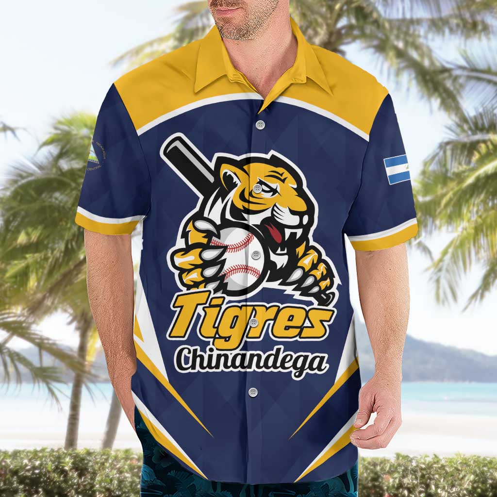 Custom Baseball Tigres Chinandega Hawaiian Shirt Go Nicaragua Boys