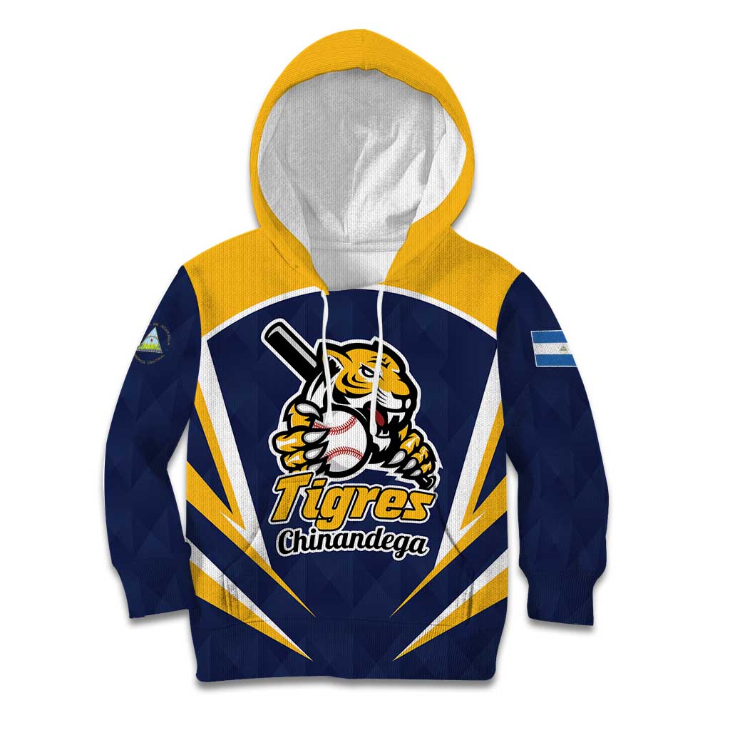 Custom Baseball Tigres Chinandega Kid Hoodie Go Nicaragua Boys