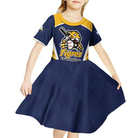 Custom Baseball Tigres Chinandega Kid Short Sleeve Dress Go Nicaragua Boys