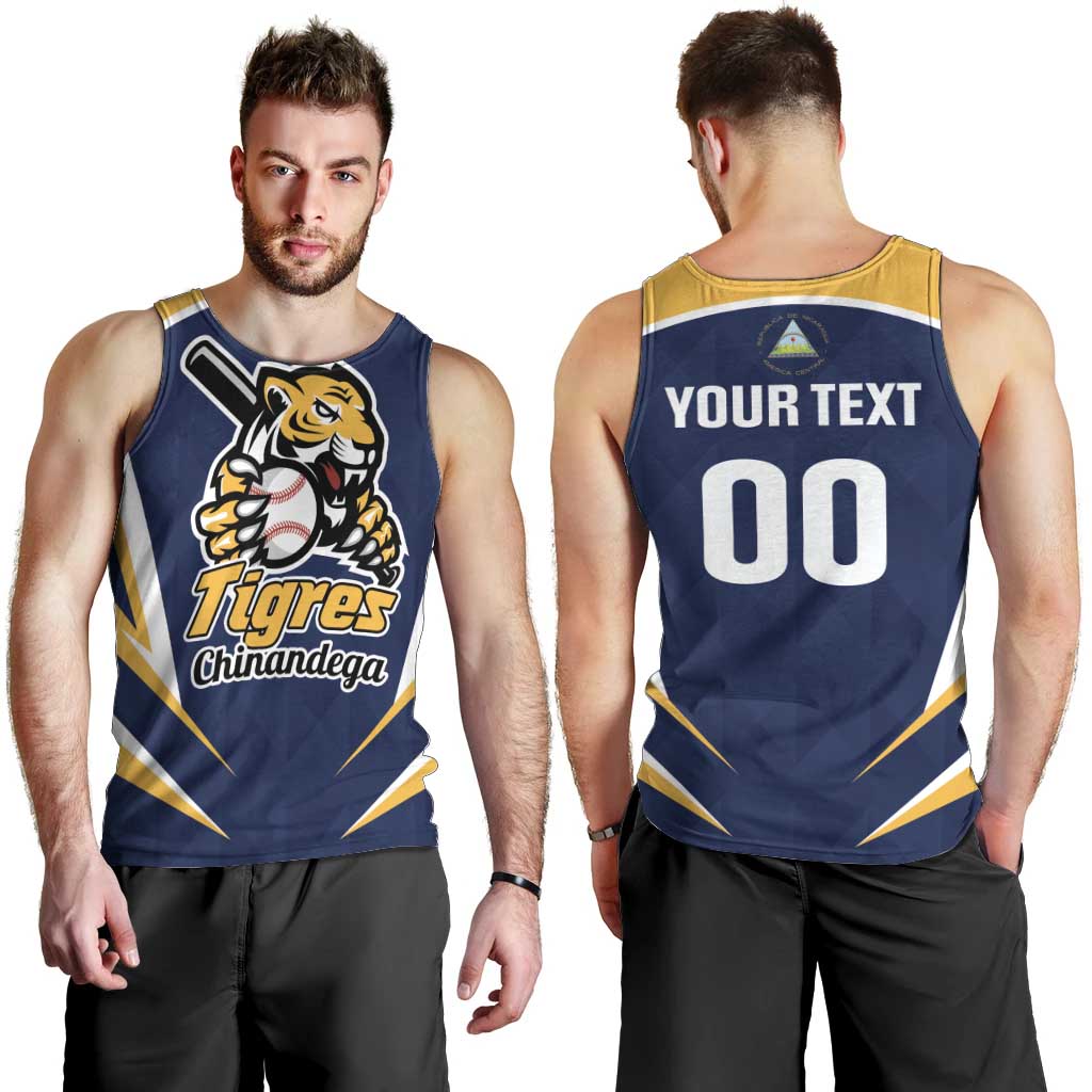 Custom Baseball Tigres Chinandega Men Tank Top Go Nicaragua Boys