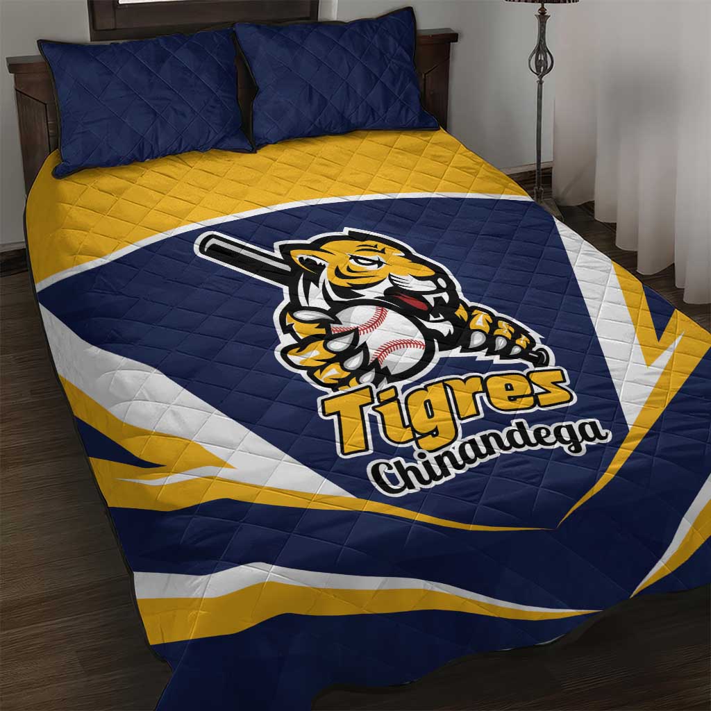 Baseball Tigres Chinandega Quilt Bed Set Go Nicaragua Boys