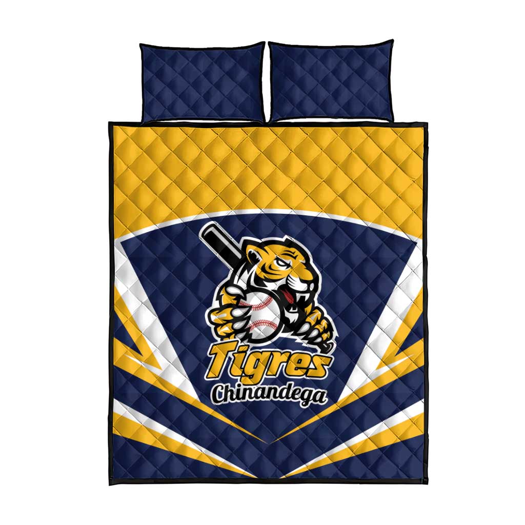 Baseball Tigres Chinandega Quilt Bed Set Go Nicaragua Boys