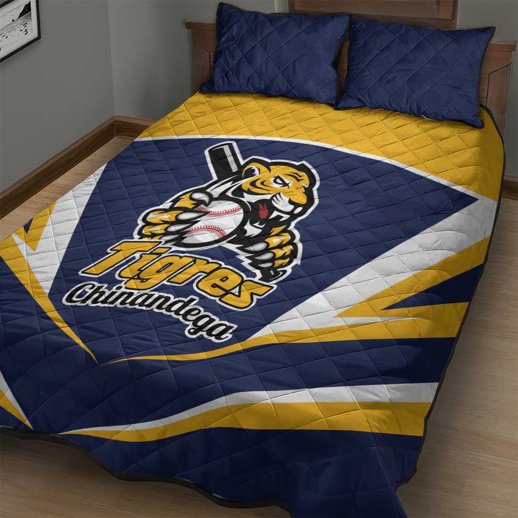 Baseball Tigres Chinandega Quilt Bed Set Go Nicaragua Boys