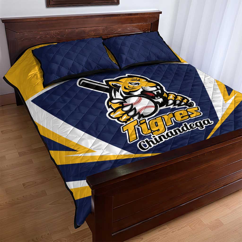 Baseball Tigres Chinandega Quilt Bed Set Go Nicaragua Boys