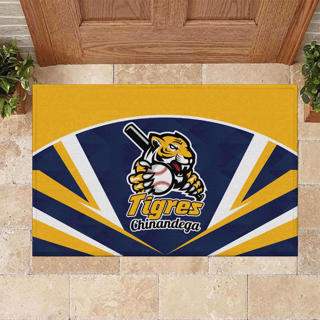 Baseball Tigres Chinandega Rubber Doormat Go Nicaragua Boys