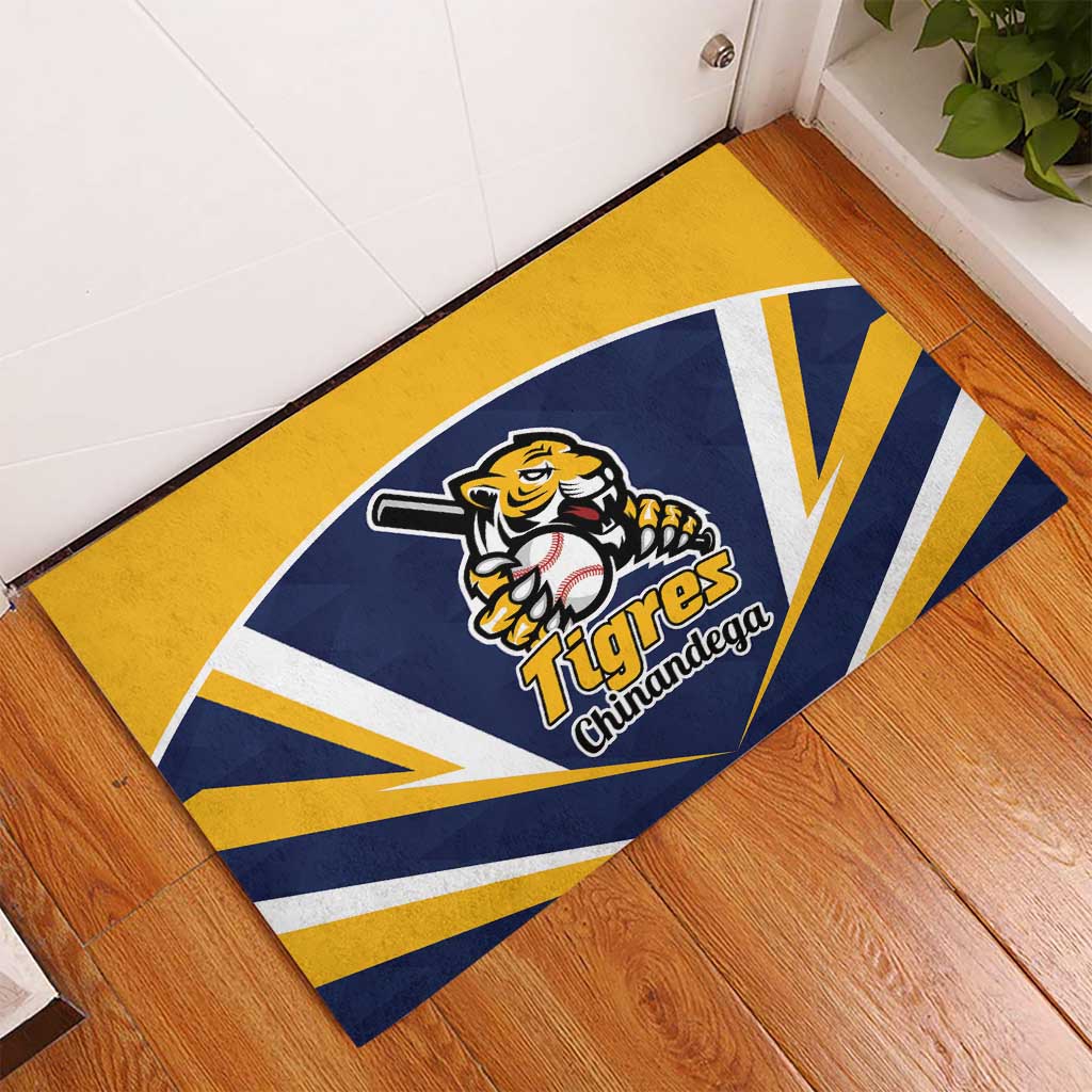 Baseball Tigres Chinandega Rubber Doormat Go Nicaragua Boys
