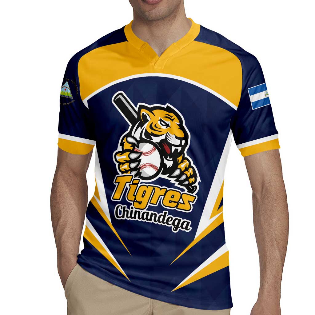 Custom Baseball Tigres Chinandega Rugby Jersey Go Nicaragua Boys