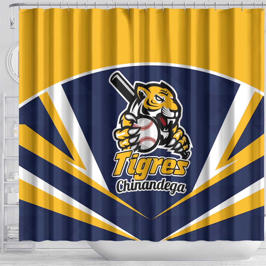 Baseball Tigres Chinandega Shower Curtain Go Nicaragua Boys