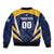 Custom Baseball Tigres Chinandega Sleeve Zip Bomber Jacket Go Nicaragua Boys