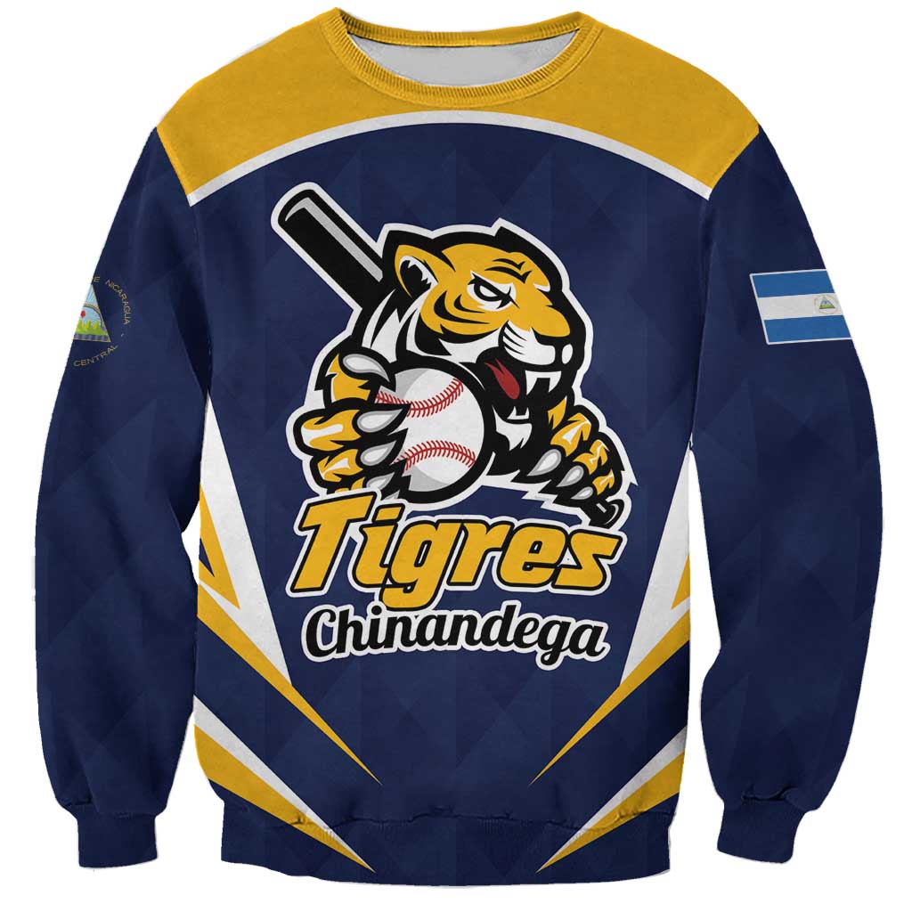Custom Baseball Tigres Chinandega Sweatshirt Go Nicaragua Boys